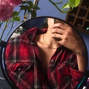 black and red flannel workshirt